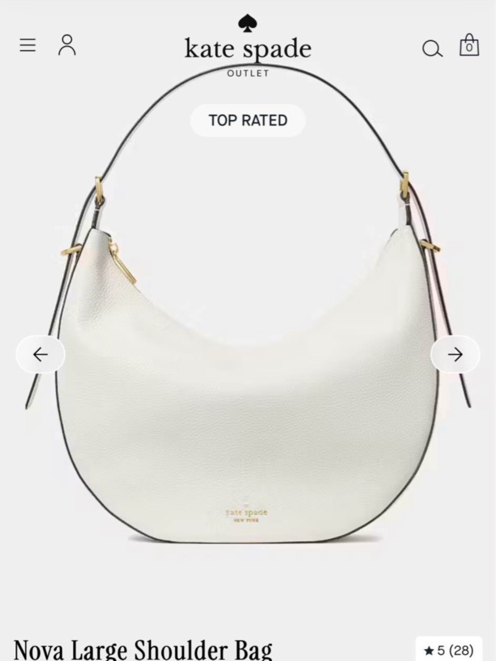 Kate Spade Nova Large Shoulder Bag